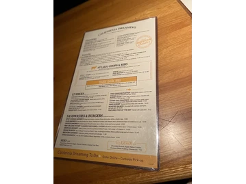 California Dreaming menu photo