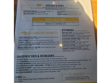 California Dreaming menu photo