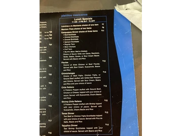 Campuzano Mexican Food menu photo
