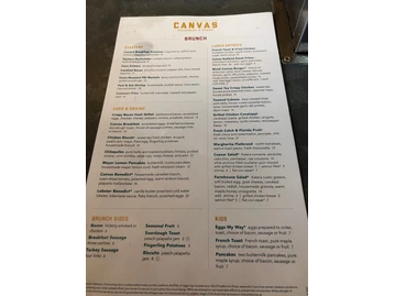 Canvas Restaurant & Market menu photo