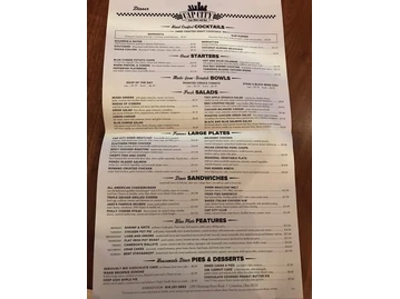 Cap City Fine Diner and Bar menu photo