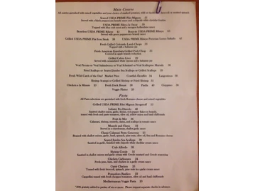 Carlos Bistro menu photo
