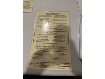 Carmelo's Italian Ristorante menu photo