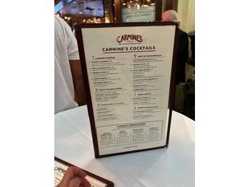 Carmine's Italian Restaurant - Atlantic City menu photo