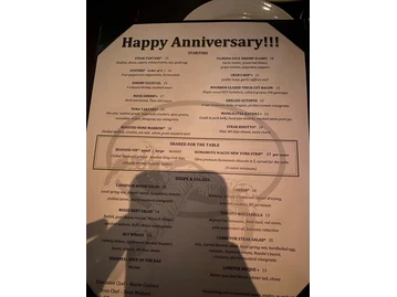 Carnevor menu photo