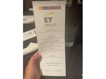 Carnivale menu photo