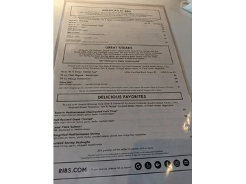 Carson's Ribs Prime Steaks & Famous Barbecue Chicago menu photo