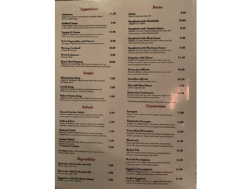 Casa Carbone Ristorante Italiano menu photo