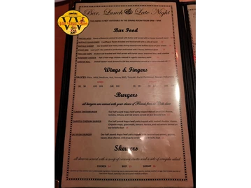 Casa Di Amore menu photo