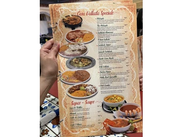 Casa Vallarta menu photo