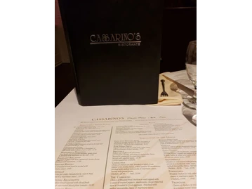 Cassarino's Restaurant menu photo