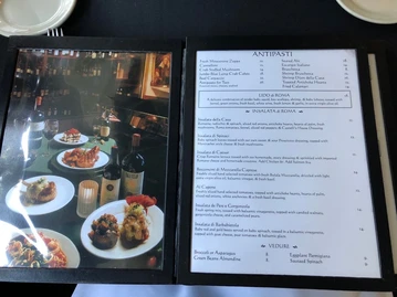 Castelli's menu photo