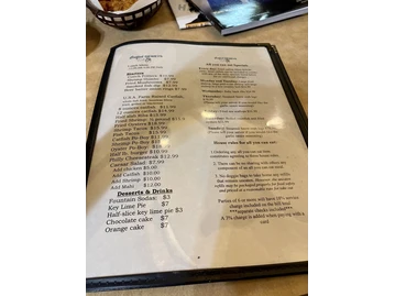 Catfish Deweys menu photo
