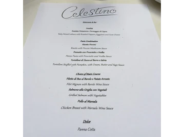 Celestino Ristorante & Bar menu photo