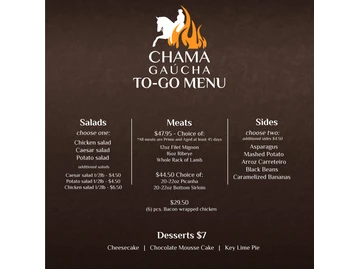 Chama Gaúcha Brazilian Steakhouse menu photo
