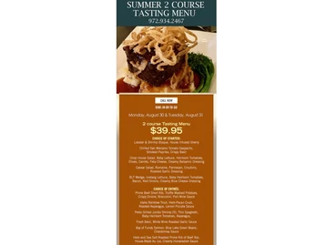 Chamberlain's Steak & Chop House menu photo