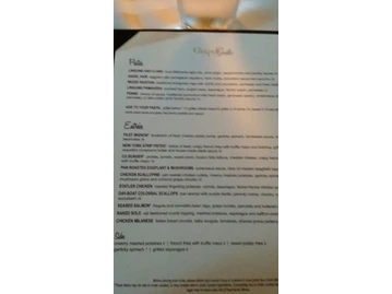 Chapel Grille menu photo