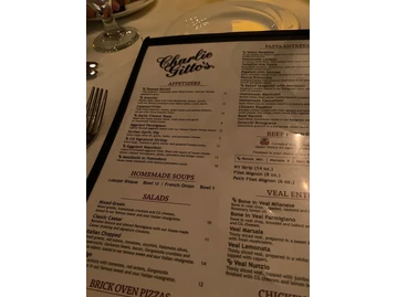 Charlie Gitto's On the Hill menu photo