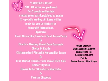 Charlie's L'etoile Verte menu photo