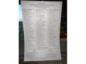 Chart House menu photo