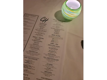 Chart House menu photo