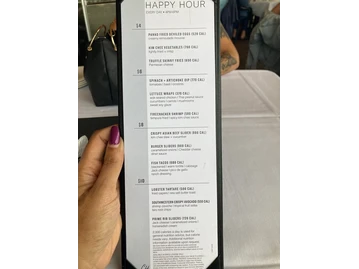 Chart House menu photo
