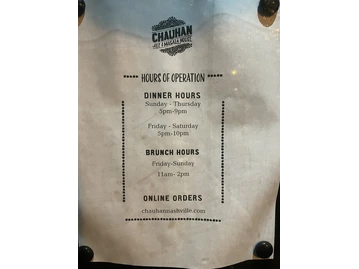 Chauhan Ale and Masala House menu photo