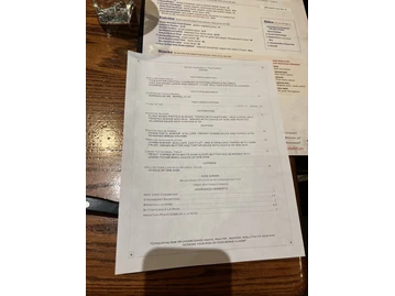 Cherokee Grill and Steakhouse menu photo