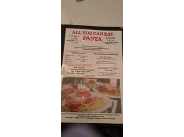 Chi Chi's Pizza menu photo