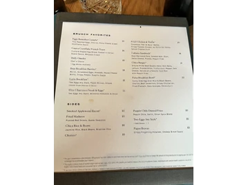 CHICA Miami menu photo