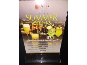 Chima Steakhouse menu photo