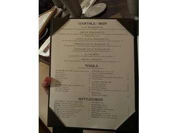 Chimayo menu photo