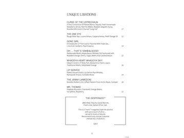 Chops City Grill menu photo
