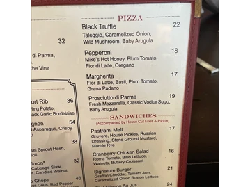 City Cellar Wine Bar & Grill menu photo