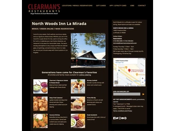 Clearman's North Woods Inn, La Mirada menu photo