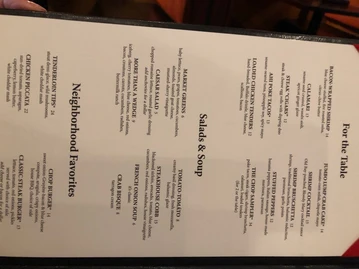 Cleveland Chop menu photo