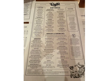 Clyde's at Mark Center menu photo