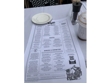 Clyde's of Georgetown menu photo