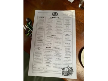 Clyde's Tower Oaks Lodge menu photo