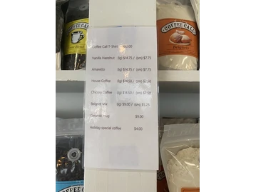 Coffee Call menu photo