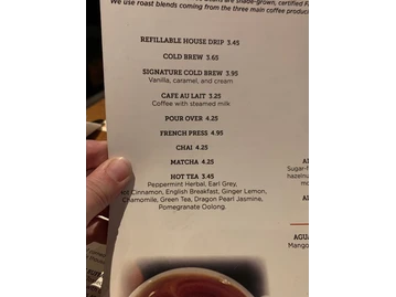 Coffee House Cafe menu photo