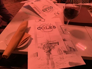 Coles 735 Main menu photo