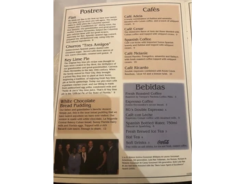 Columbia Restaurant menu photo