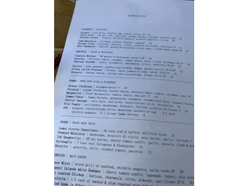 Convivo Restaurant & Bar menu photo
