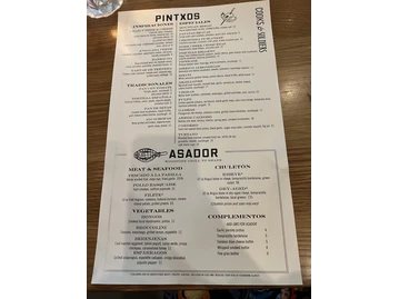 Cooks & Soldiers menu photo
