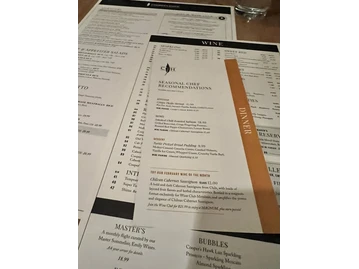 Cooper's Hawk Winery & Restaurants menu photo