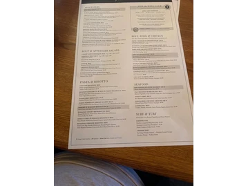 Cooper's Hawk Winery & Restaurants menu photo