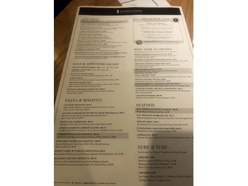 Cooper’s Hawk Winery & Restaurants menu photo