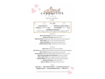 Copperfish Kitchen menu photo