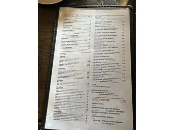 Copperwood Tavern menu photo